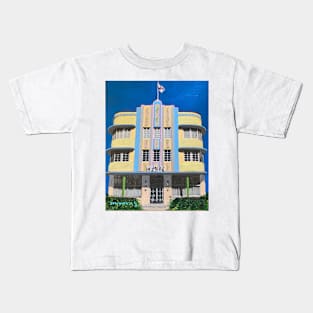 Marlin Hotel - Miami Beach Kids T-Shirt